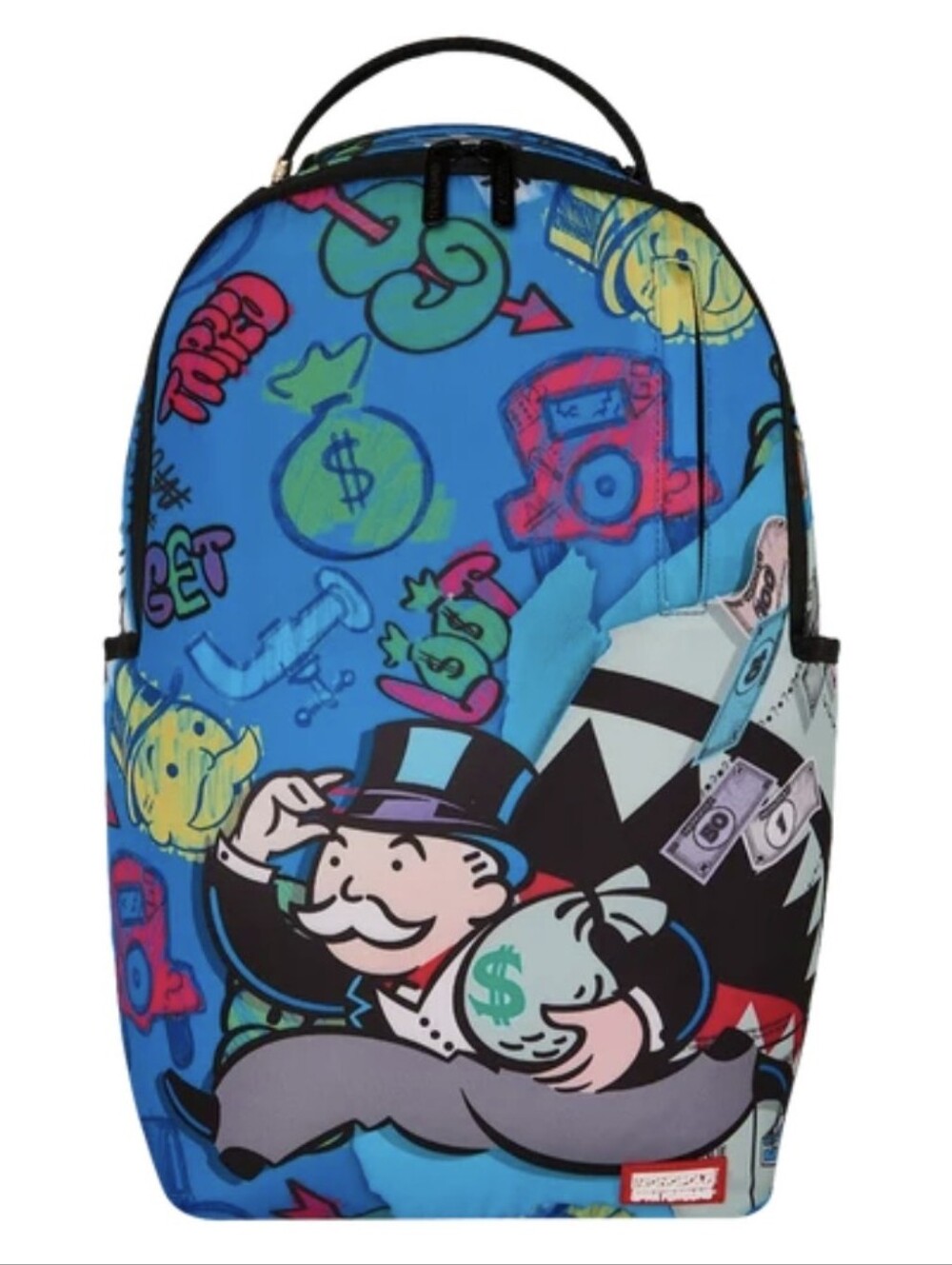 Sprayground Monopoly Grab And Go Go Go Backpack